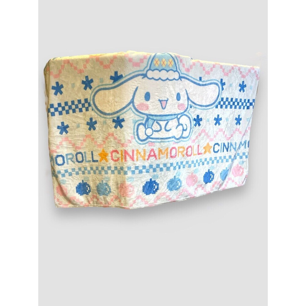 Sanrio Cinnamonroll Silk Touch Throw Blanket 40x50 Inches Hello Kitty Fleece